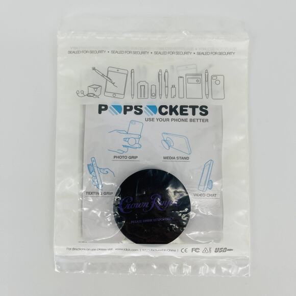 Popsockets Cell Phone Grip and Stand - Crown Royal - NWT - Picture 2 of 10